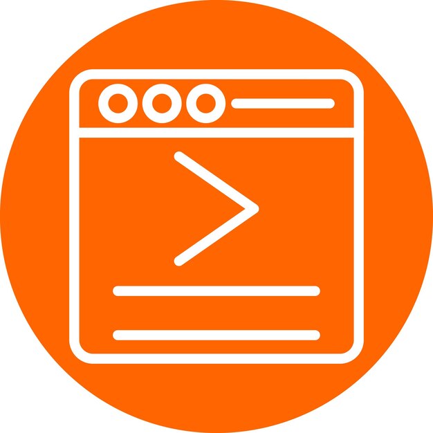 vector design console command line circlesvg style