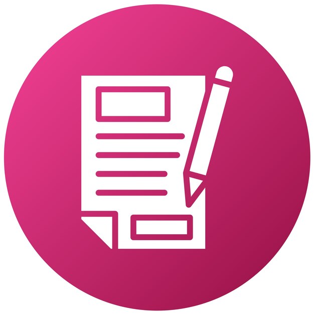 Vector Design Content Icon Style