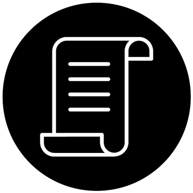 Vector Design Creative Chronicles Icon Style