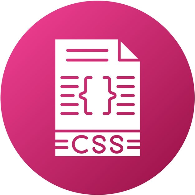 Vector Design CSS Icon Style