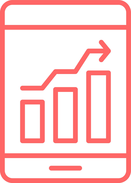 Vector Design Data Analytics Icon Style
