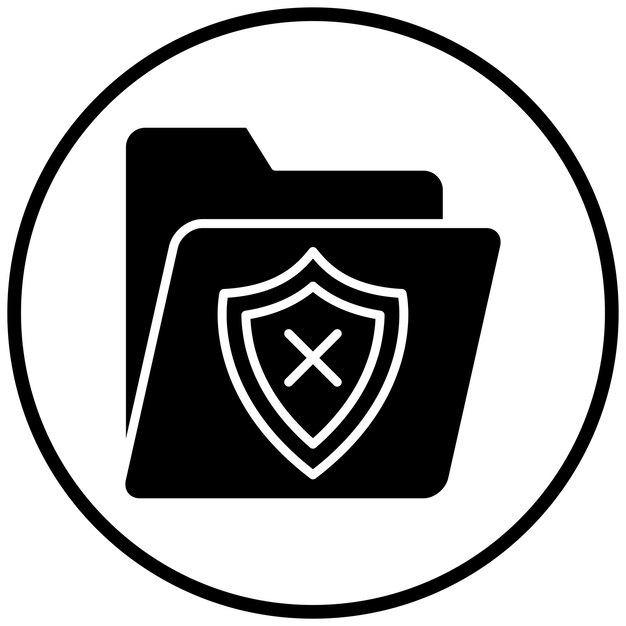 Vector Design Data Leak Icon Style