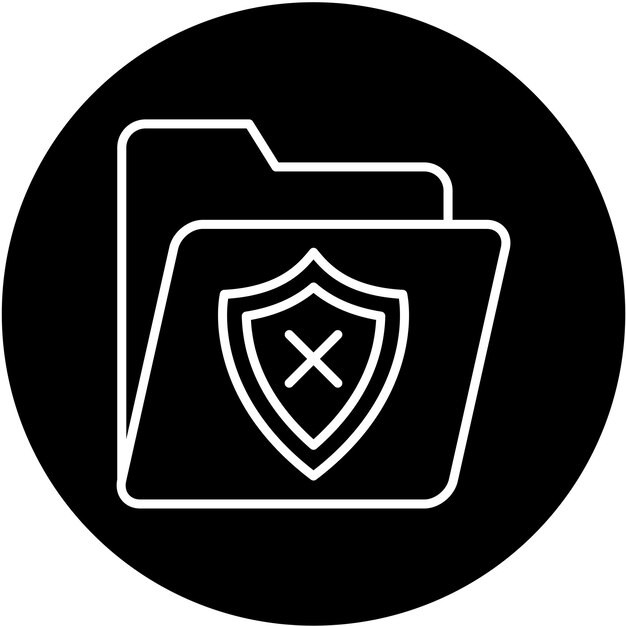 Vector Design Data Leak Icon Style
