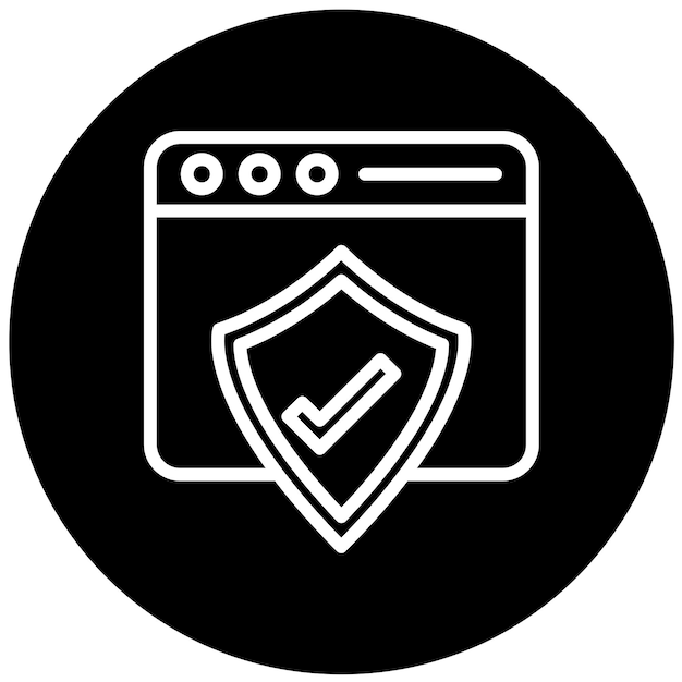 Vector Design Data Protection Icon Style