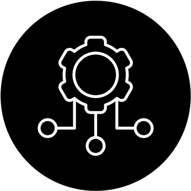 vector design deployment icon style