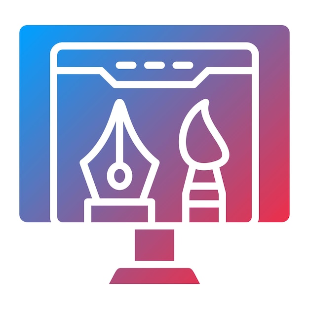 Vector Design Design Software Icon Style