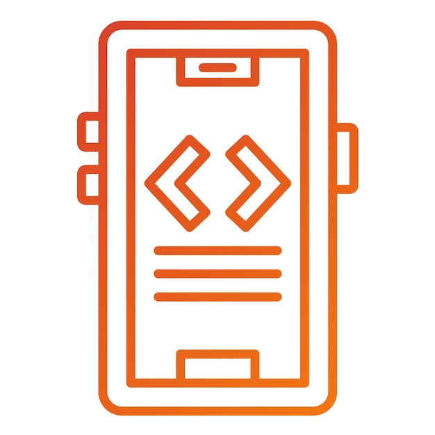 vector design developer mode icon style