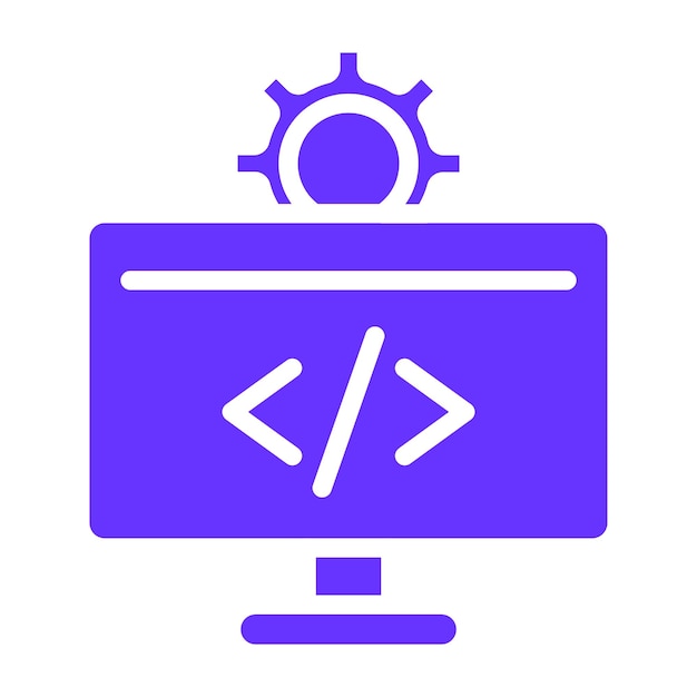 Vector Design Development Icon Style