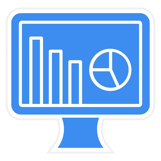 Vector Design Digital Analysis Icon Style