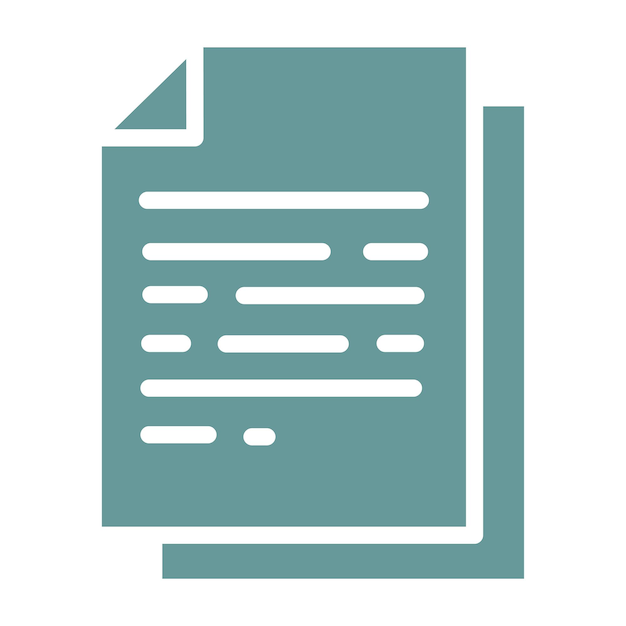 Vector Design Documents Icon Style