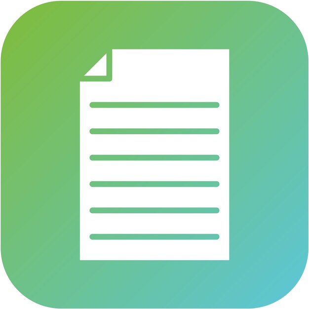 Vector Design Documents Icon Style