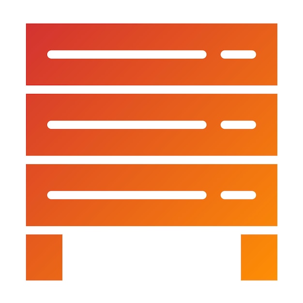 Vector Design Drive Cage Icon Style