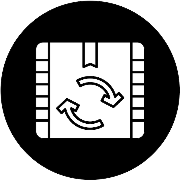 Vector Design Easy Return Icon Style