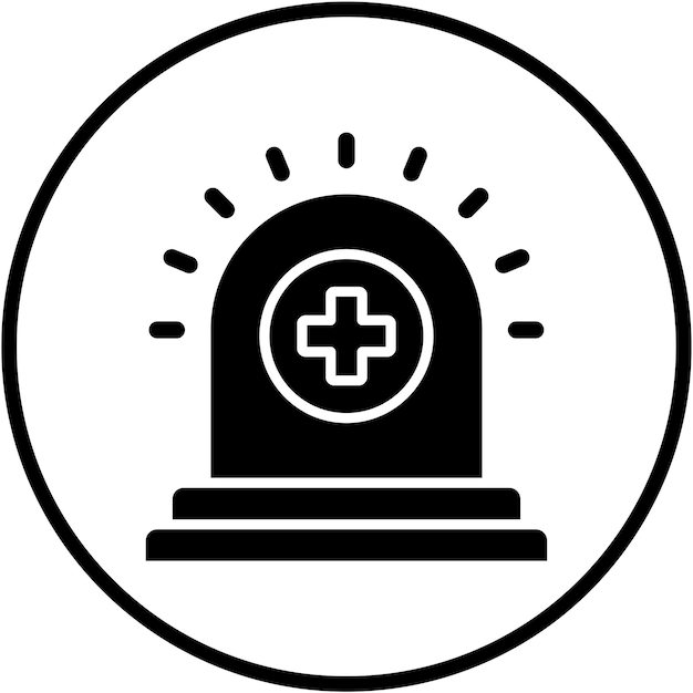 vector design emergency icon style