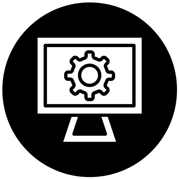 Vector Design Encoder Icon Style