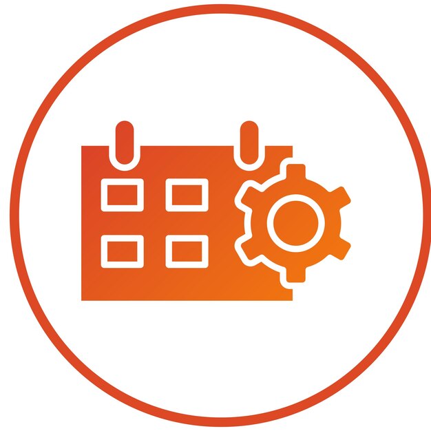 vector design event management icon style