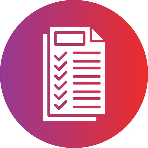 vector design examination icon style