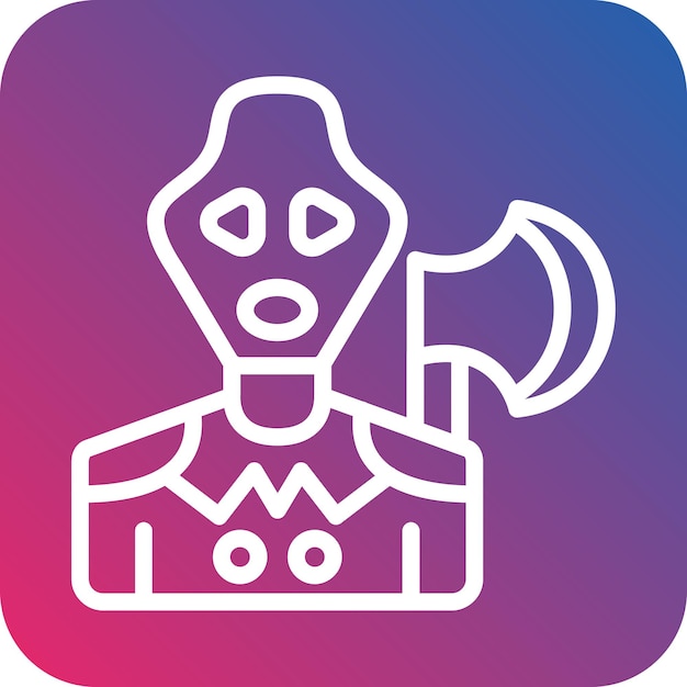 vector design executioner icon style
