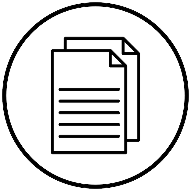 vector design files icon style