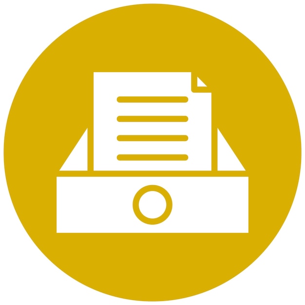 Vector Design Files in Drawer Icon Style