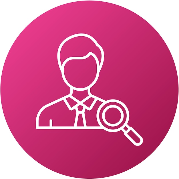 vector design find professionals icon style