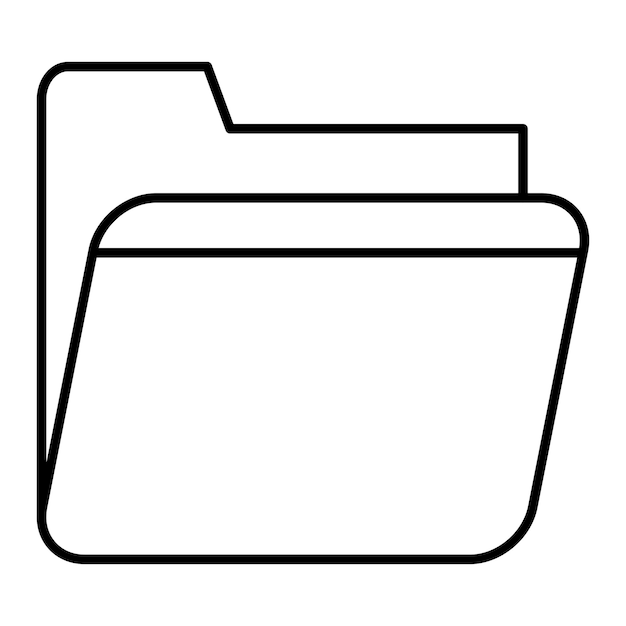 vector design folder icon style