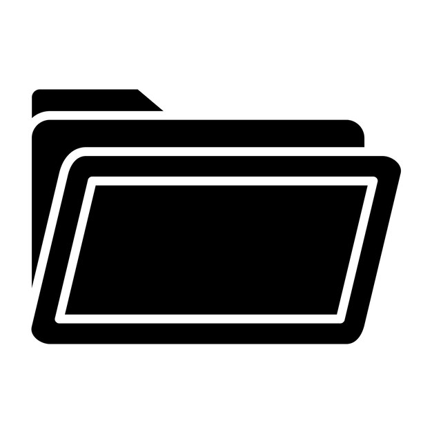 Vector Design Folders Icon Style