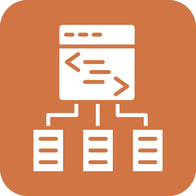 Vector Design Framework Icon Style