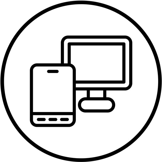 Vector Design Gadgets Icon Style