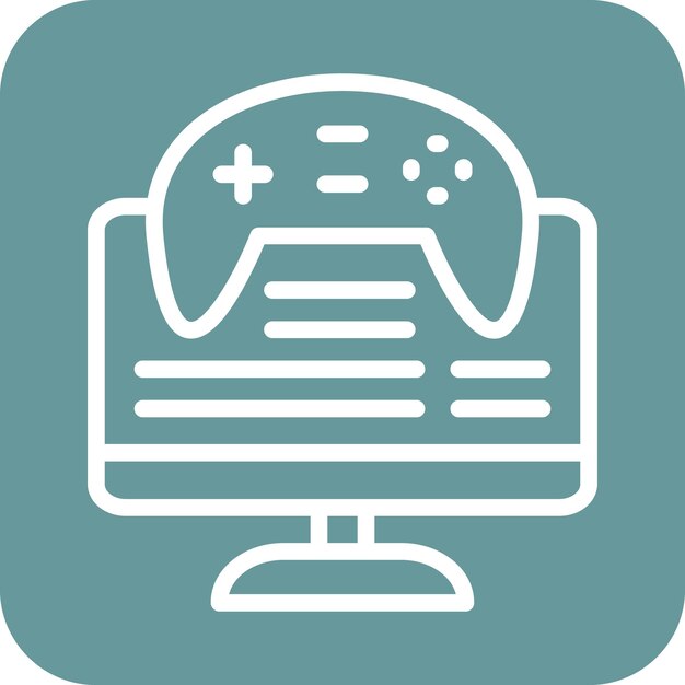 Vector Design Game Modding Icon Style