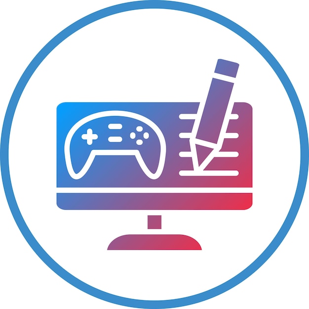Vector Design Game Script Icon Style