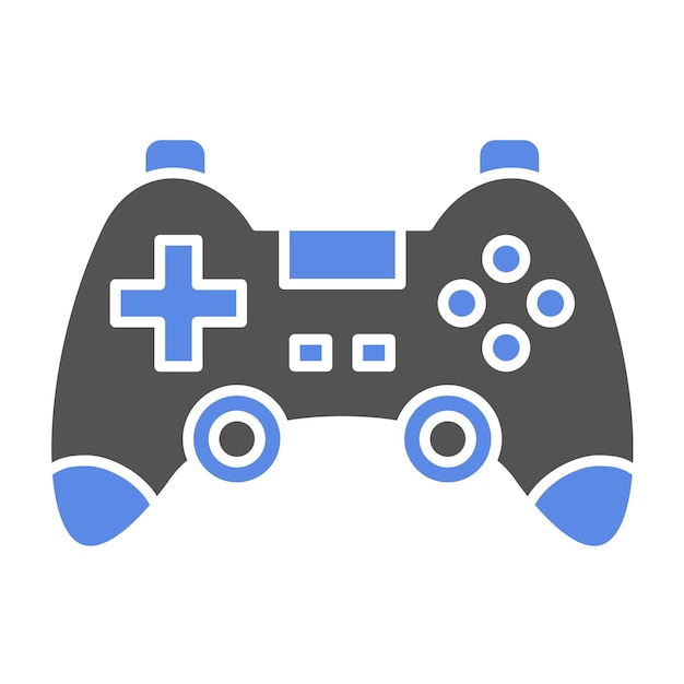 Vector Design Gamepad Icon Style