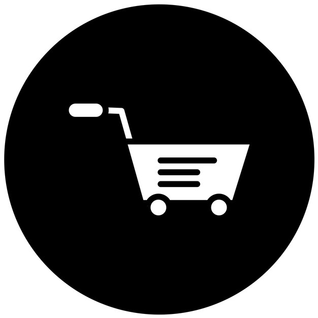 Vector Design Hand Trolley Icon Style
