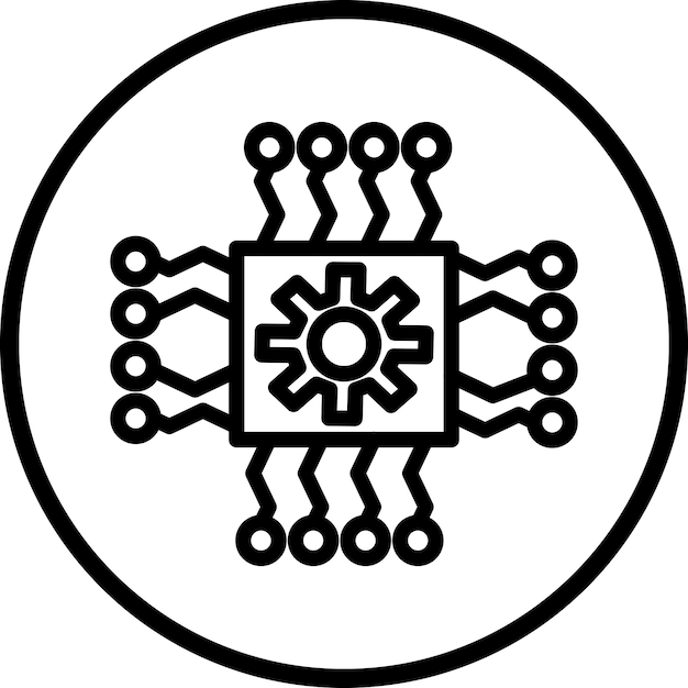 Vector Design Hardware Icon Style