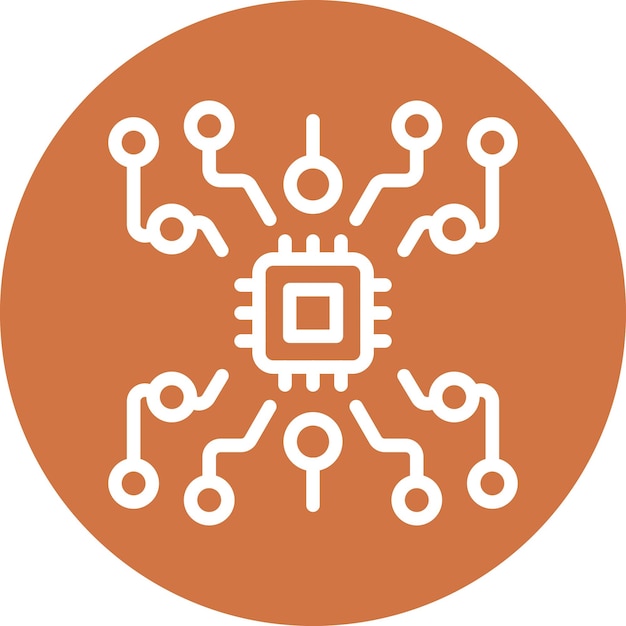 vector design high tech icon style