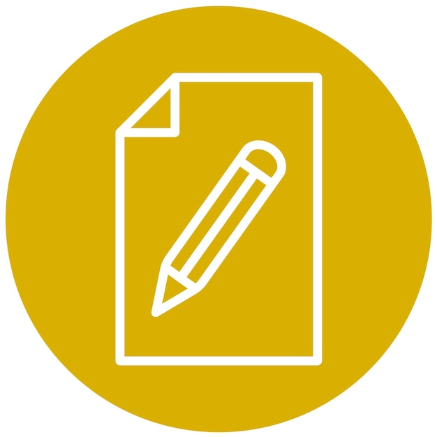 Vector Design Homework Assignments Icon Style