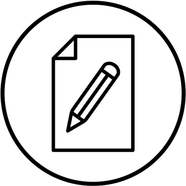 Vector Design Homework Assignments Icon Style