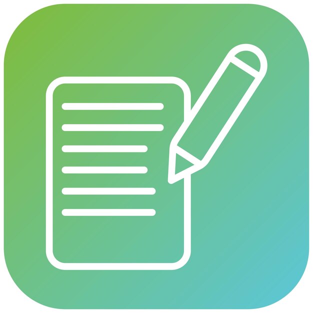 vector design homework icon style