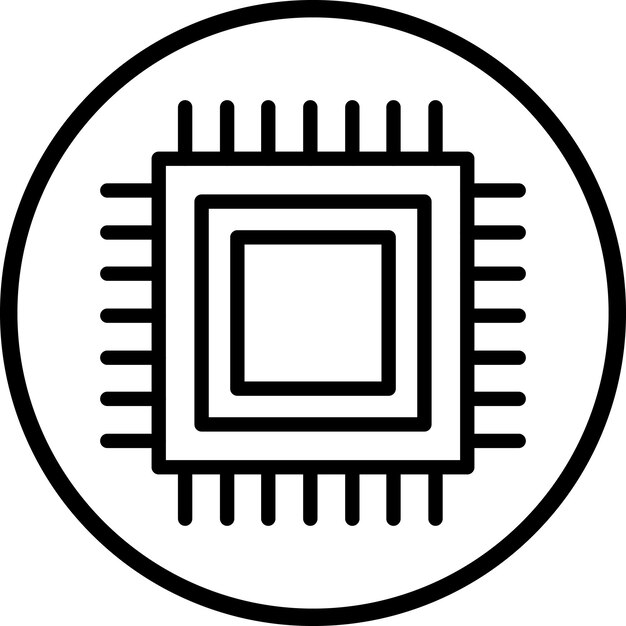 Vector Design IC Icon Style
