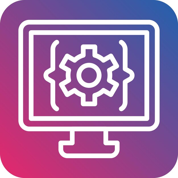 Vector Design Ide Icon Style