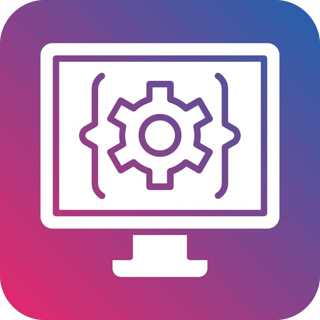 Vector Design Ide Icon Style