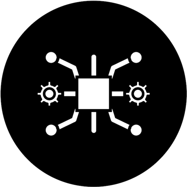 Vector Design Infrastructure Icon Style