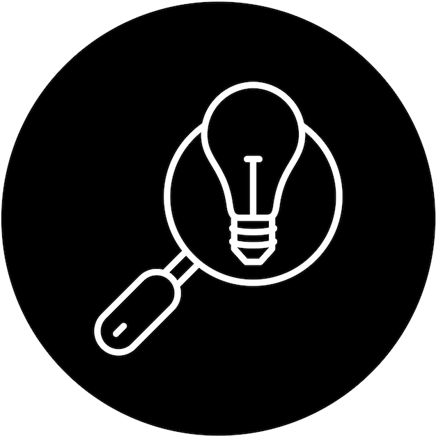 Vector Design Insight Icon Style