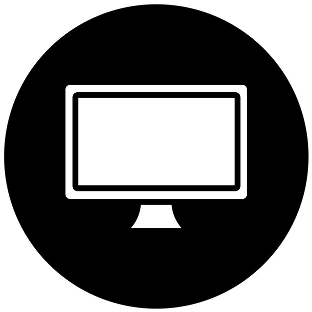Vector Design Lcd Icon Style