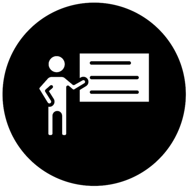 Vector Design Lectures Icon Style