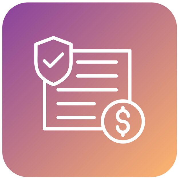 Vector Design Liability Icon Style