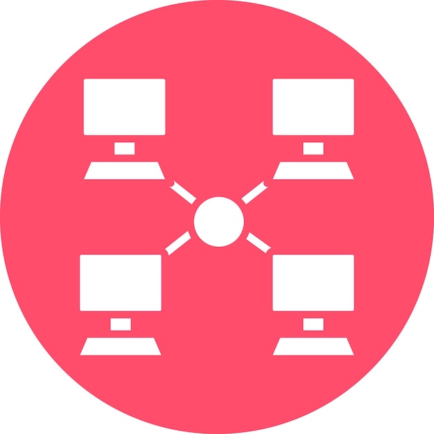 vector design local network icon style
