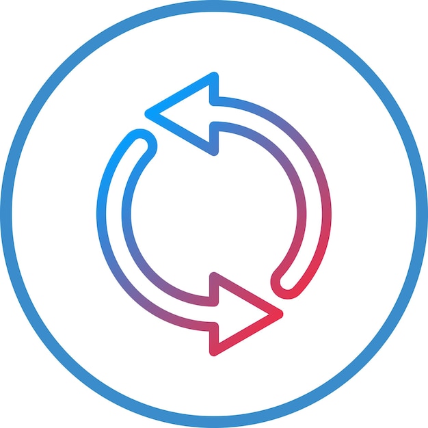 Vector Design Loop Icon Style