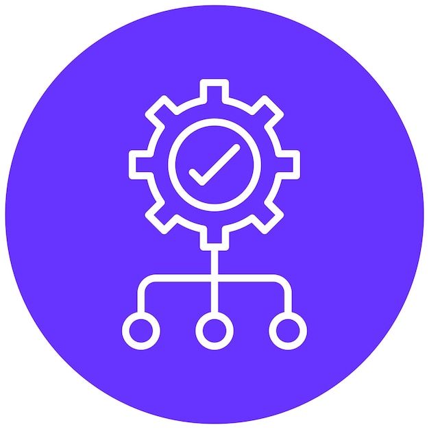 Vector Design Management Icon Style