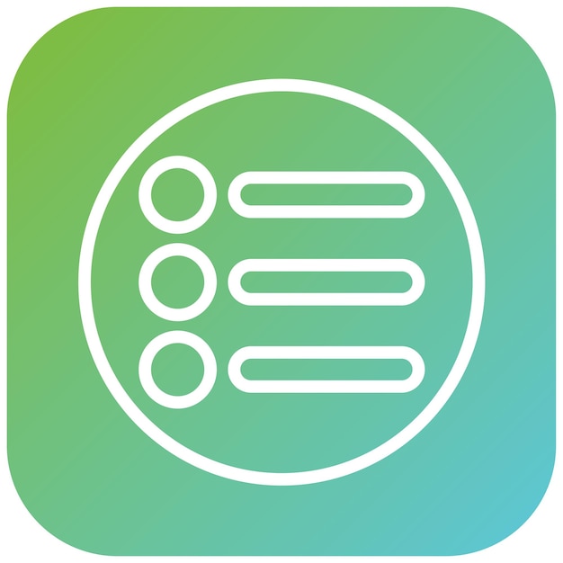 vector design menu configuration icon style